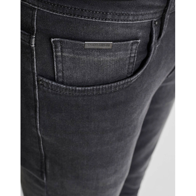 Product ANTONY MORATO MMDT00241FA7506121W02103 MIN OF 10 JEANS OZZY TAPERED FIT IN BLACK BLACK DENIM PANTS MEN'S base image