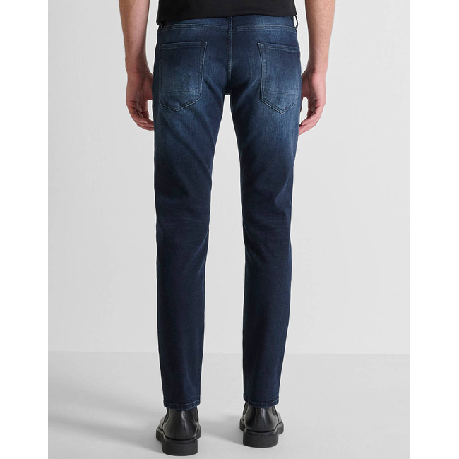 Product ANTONY MORATO MMDT00282FA7506011W02123 MIN OF 10 JEANS KURT COMFORT TAPERED FIT IN ICONIC BLUE OD DENIM ΠΑΝΤΕΛΟΝΙ ΑΝΔΡΙΚΟ base image