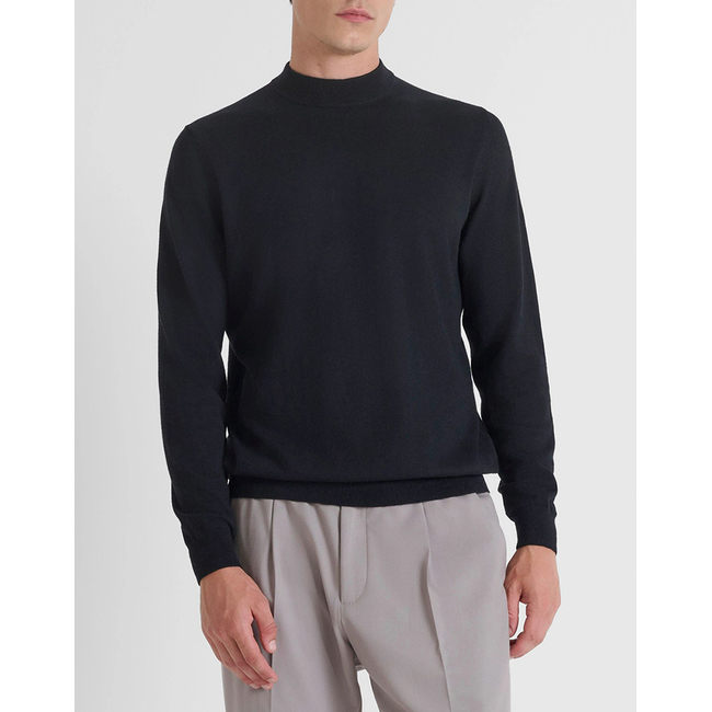 Product ANTONY MORATO MMSW01559YA200081 MIN OF 6 SWEATER REGULAR FIT IN CASHMERE WOOL BLEND YARN MEN'S PULLOVER base image