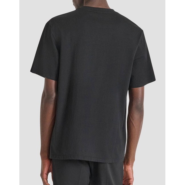 Product ANTONY MORATO MMKS02560FA100240 MIN OF 6 T-SHIRT RELAXED FIT IN JERSEY COTTON FABRIC WITH SPONGE EFFECT LOGO PRINT ΜΠΛΟΥΖΑ ΑΝΔΡΙΚΟ base image