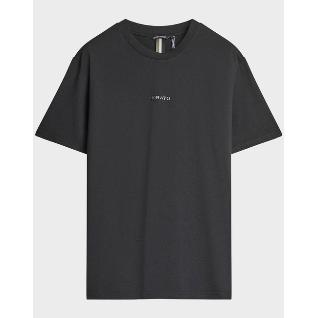 Product ANTONY MORATO MMKS02560FA100240 MIN OF 6 T-SHIRT RELAXED FIT IN JERSEY COTTON FABRIC WITH SPONGE EFFECT LOGO PRINT ΜΠΛΟΥΖΑ ΑΝΔΡΙΚΟ base image