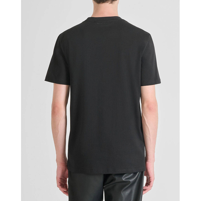 Product ANTONY MORATO MMKS02570FA100240 MIN OF 6 T-SHIRT REGULAR FIT IN JERSEY COTTON FABRIC WITH FLOCK PRINT ΜΠΛΟΥΖΑ ΑΝΔΡΙΚΟ base image