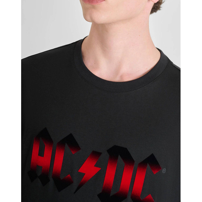 Product ANTONY MORATO MMKS02570FA100240 MIN OF 6 T-SHIRT REGULAR FIT IN JERSEY COTTON FABRIC WITH FLOCK PRINT ΜΠΛΟΥΖΑ ΑΝΔΡΙΚΟ base image