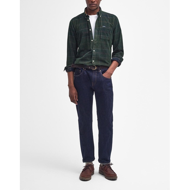 Product BARBOUR BARBOUR BLAIR TAILORED TARTAN CORD SHIRT base image