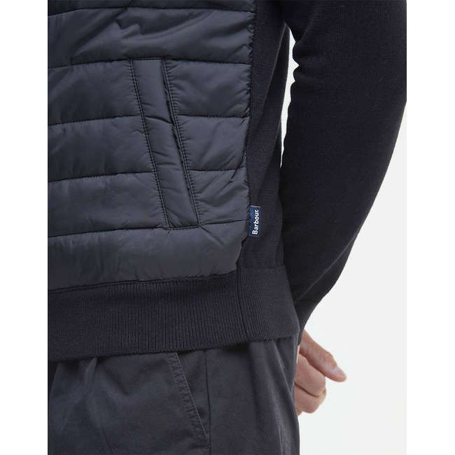 Product BARBOUR ESSENTIAL CARN BAFFLE ZIP THROUGH KNITTED JUMPER base image
