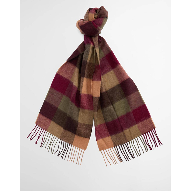 Product BARBOUR BARBOUR LAMBSWOOL TATTERSALL SCARF base image