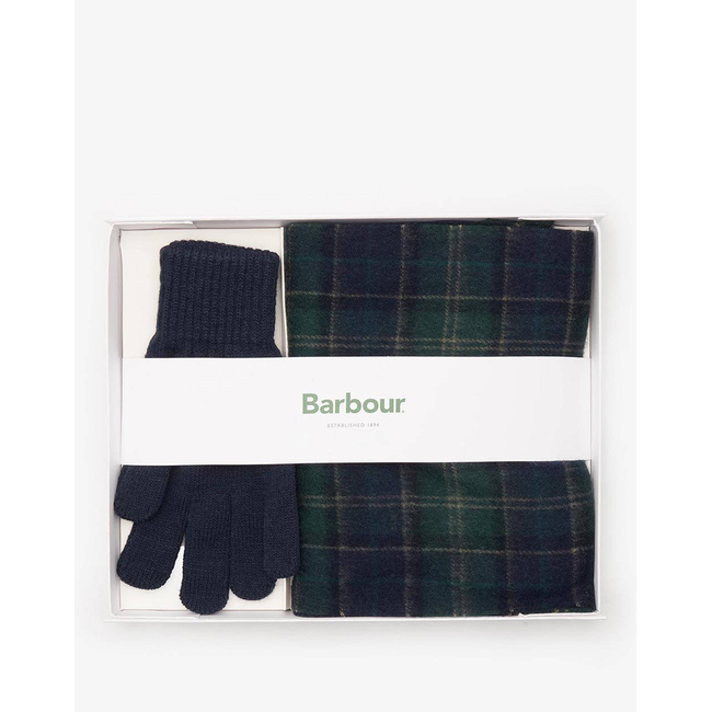 Product BARBOUR BARBOUR TARTAN SCARF & GLOVE GIFT SET base image