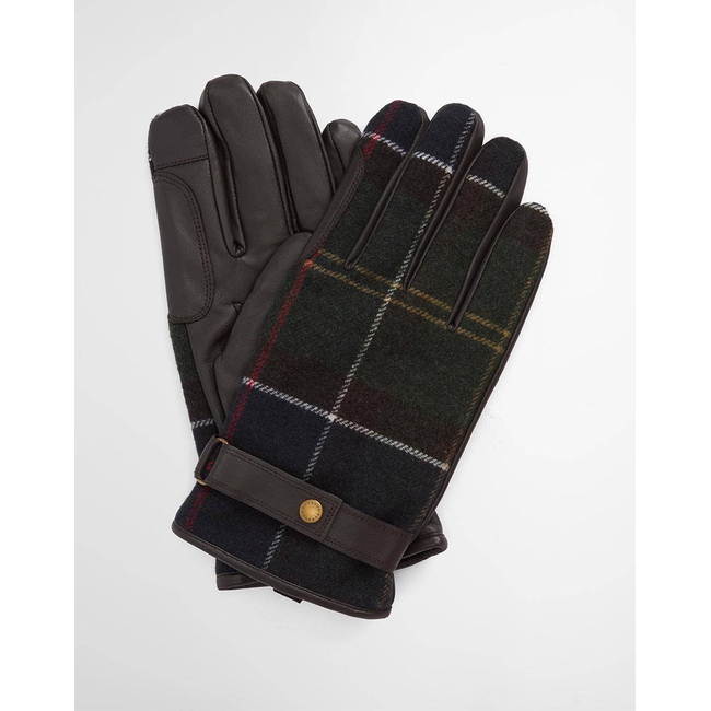 Product BARBOUR BARBOUR NEWBROUGH TARTAN GLOVES base image