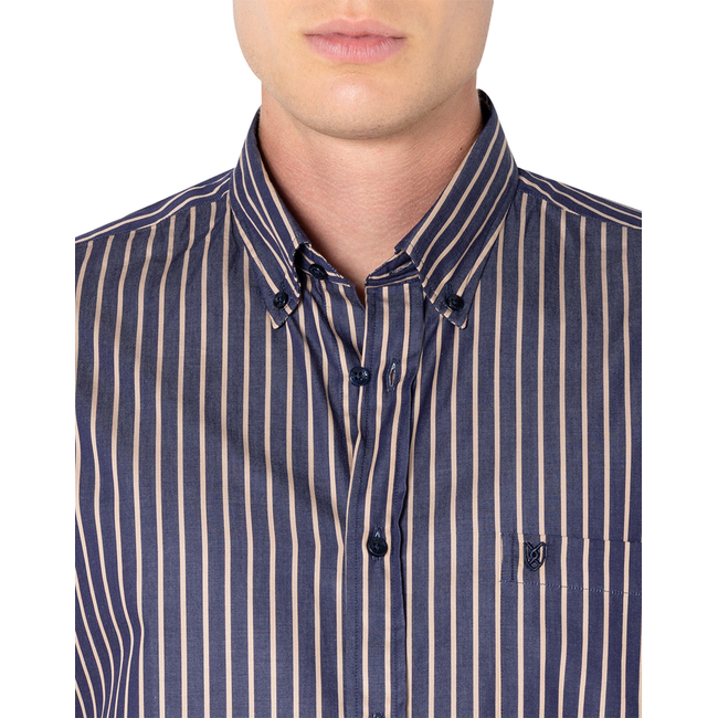 Product THE BOSTONIANS ΠΟΥΚΑΜΙΣΟ ACORN TWILL REGULAR FIT Stripe TWILL Button-down Regular FIT base image