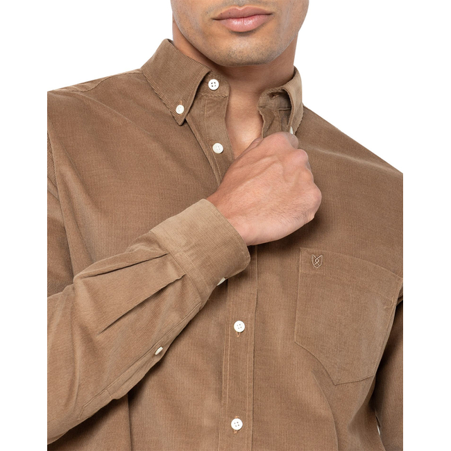 Product THE BOSTONIANS ΠΟΥΚΑΜΙΣΟ ΚΟΤΛΕ REGULAR FIT PLAIN CORDUROY Button-down Regular FIT base image