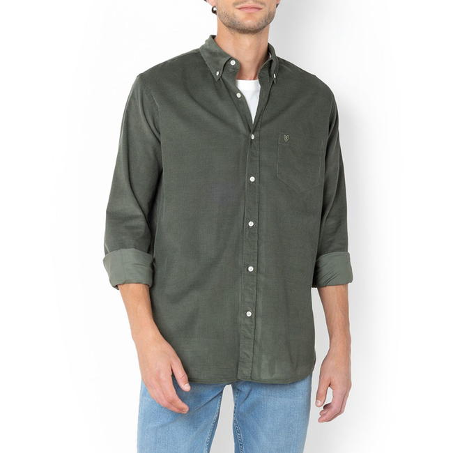 Product THE BOSTONIANS ΠΟΥΚΑΜΙΣΟ ΚΟΤΛΕ REGULAR FIT PLAIN CORDUROY Button-down Regular FIT base image