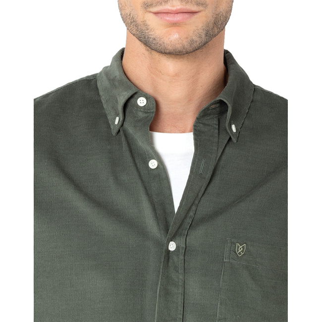 Product THE BOSTONIANS ΠΟΥΚΑΜΙΣΟ ΚΟΤΛΕ REGULAR FIT PLAIN CORDUROY Button-down Regular FIT base image