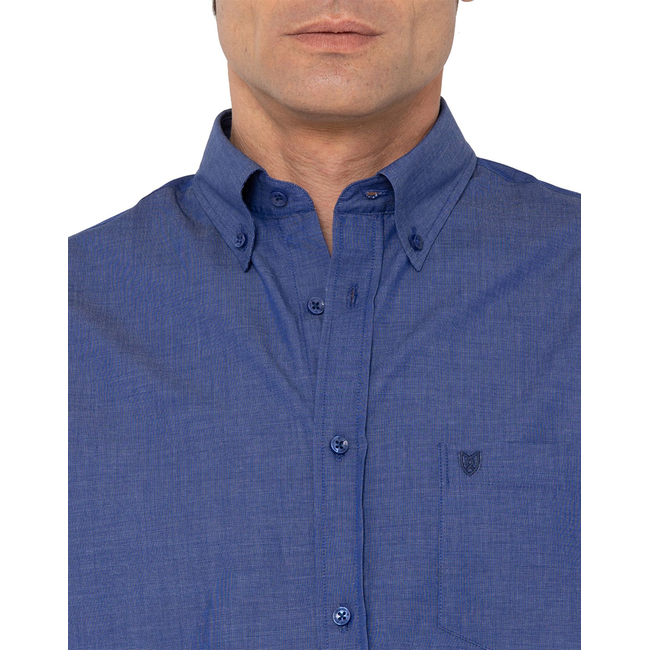 Product THE BOSTONIANS  ΠΟΥΚΑΜΙΣΟ FIL A FIL REGULAR FIT Plain FIL A FIL Button-down Regular Fit base image