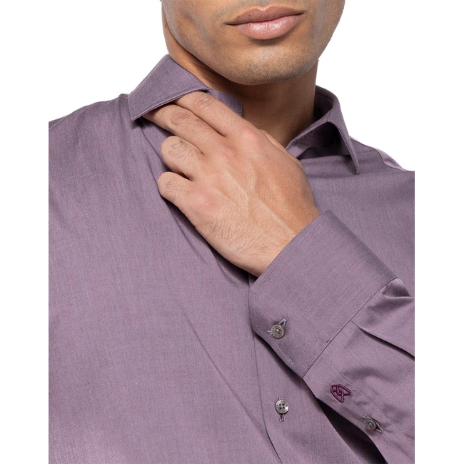 Product THE BOSTONIANS  ΠΟΥΚΑΜΙΣΟ ΠΟΠΛΙΝΑ CUSTOM FIT Plain POPLIN Semi-rex Custom FIT base image