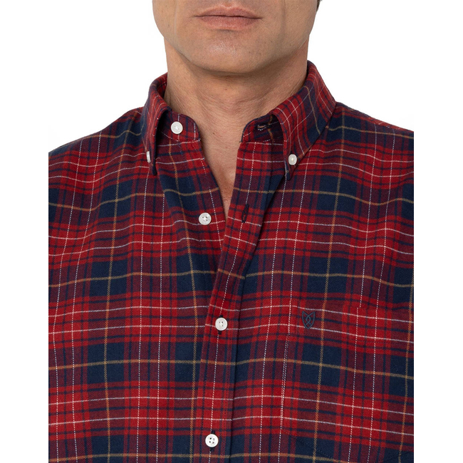 Product THE BOSTONIANS COPLEY FLANNEL REGULAR FIT SHIRT BigCheck FLANNEL Button-down Regular FIT base image