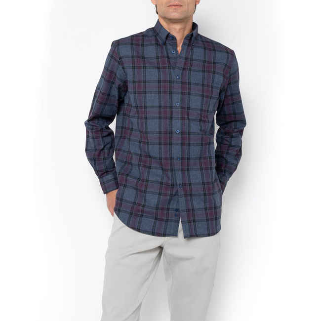 Product THE BOSTONIANS ΠΟΥΚΑΜΙΣΟ COPLEY FLANNEL REGULAR FIT BigCheck FLANNEL Button-down Regular FIT base image