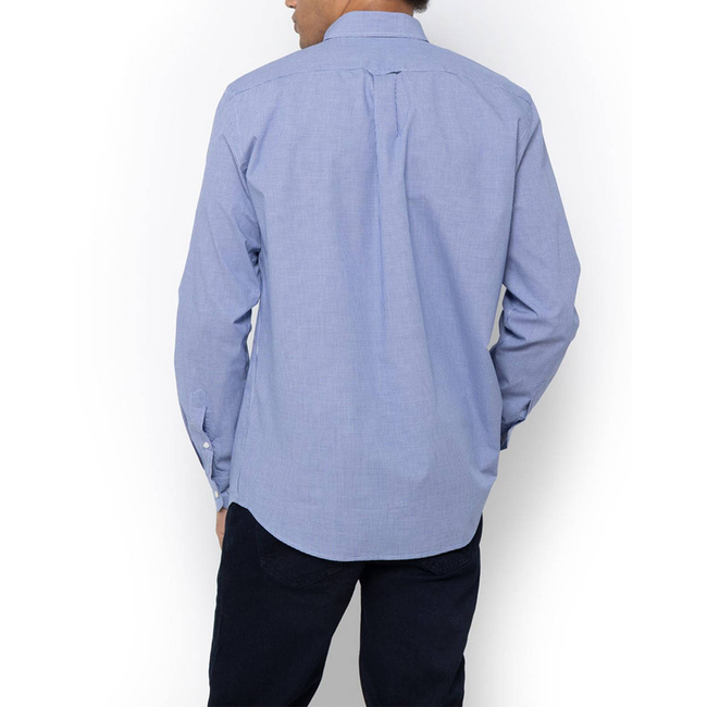 Product THE BOSTONIANS CHESTER POPLIN SHIRT REGULAR FIT MiniCheck POPLIN Button-down Regular Fit base image