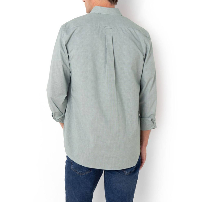 Product THE BOSTONIANS CHESTER POPLIN SHIRT REGULAR FIT MiniCheck POPLIN Button-down Regular Fit base image