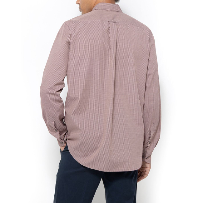 Product THE BOSTONIANS ΠΟΥΚΑΜΙΣΟ CHESTER ΠΟΠΛΙΝΑ REGULAR FIT MiniCheck POPLIN Button-down Regular Fit base image