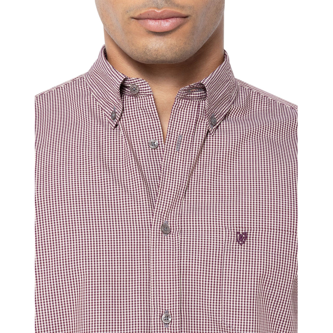Product THE BOSTONIANS ΠΟΥΚΑΜΙΣΟ CHESTER ΠΟΠΛΙΝΑ REGULAR FIT MiniCheck POPLIN Button-down Regular Fit base image