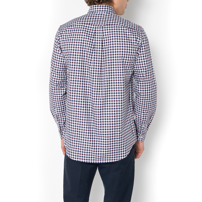 Product THE BOSTONIANS ΠΟΥΚΑΜΙΣΟ MAVERICK TWILL REGULAR FIT MedCheck TWILL Button-down Regular FIT base image