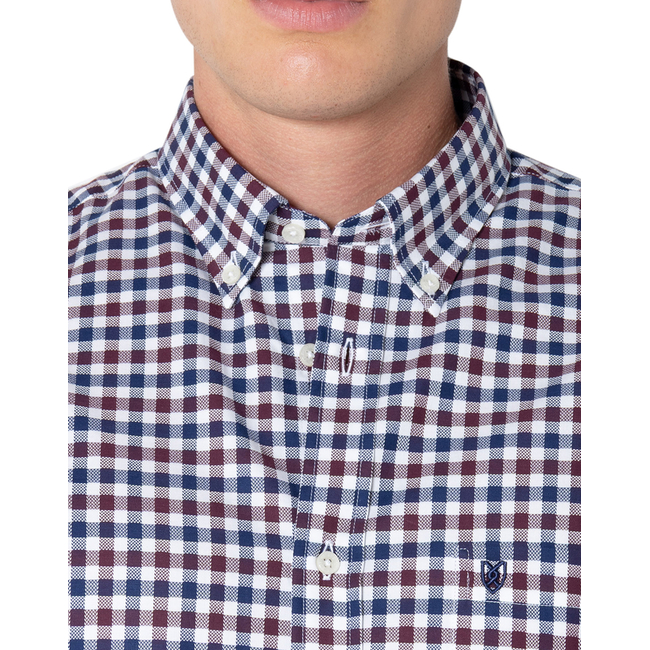 Product THE BOSTONIANS ΠΟΥΚΑΜΙΣΟ MAVERICK TWILL REGULAR FIT MedCheck TWILL Button-down Regular FIT base image