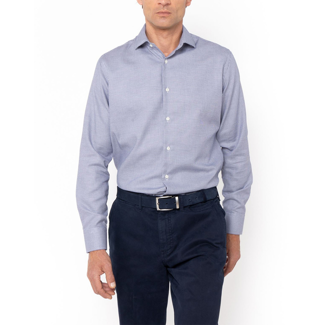 Product THE BOSTONIANS SHIRT DOBBY CUSTOM FIT Patterned DOBBY Semi-rex Custom FIT base image