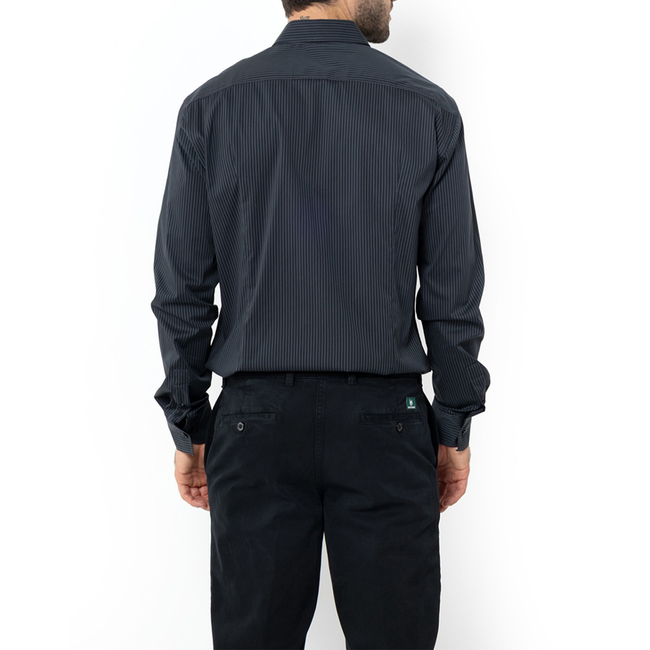 Product THE BOSTONIANS ACORN POPLIN SLIM FIT SHIRT Stripe POPLIN Classic Slim FIT base image