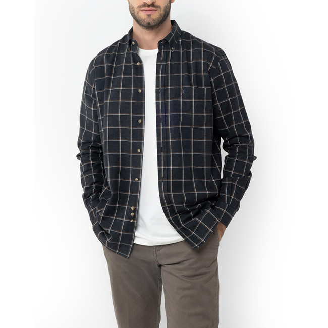 Product THE BOSTONIANS COPLEY SHIRT REGULAR FIT FLANNEL BigCheck Button-down Regular FIT base image