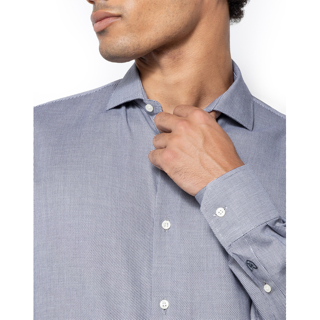 Product THE BOSTONIANS ΠΟΥΚΑΜΙΣΟ DOBBY CUSTOM FIT Patterned DOBBY Semi-rex Custom FIT base image