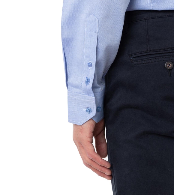 Product THE BOSTONIANS ΠΟΥΚΑΜΙΣΟ DOBBY CUSTOM FIT Patterned DOBBY Semi-rex Custom Fit base image