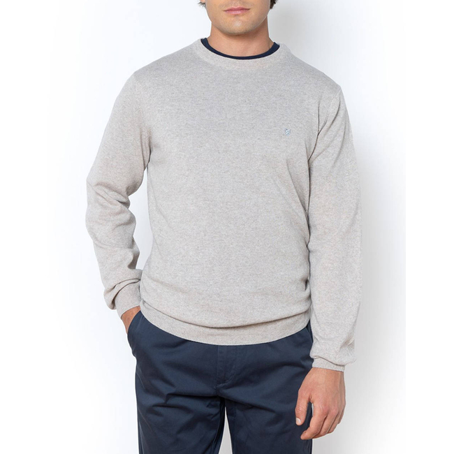Product THE BOSTONIANS KNITTED LAMBSWOOL NECKLINE REGULAR FIT base image