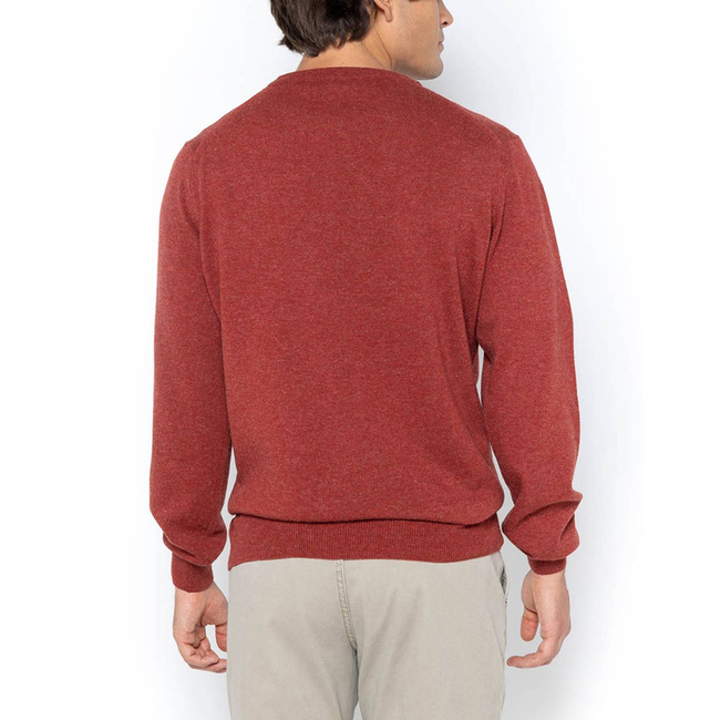 Product THE BOSTONIANS KNITTED LAMBSWOOL NECKLINE REGULAR FIT base image
