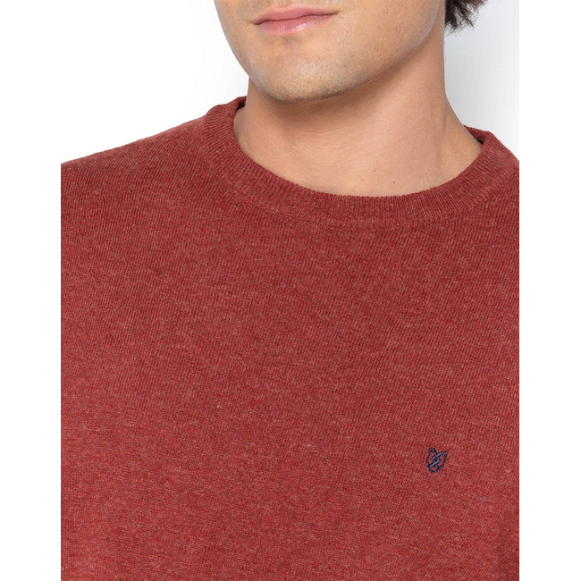 Product THE BOSTONIANS KNITTED LAMBSWOOL NECKLINE REGULAR FIT base image