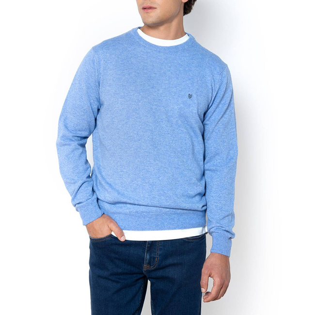 Product THE BOSTONIANS KNITTED LAMBSWOOL NECKLINE REGULAR FIT base image