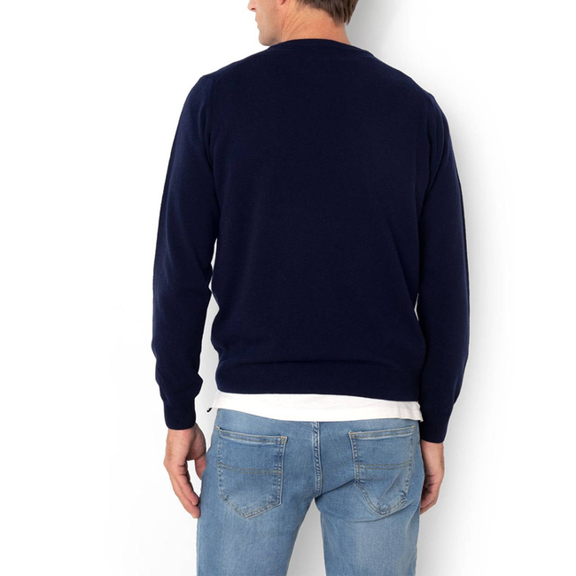 Product THE BOSTONIANS KNITTED LAMBSWOOL NECKLINE REGULAR FIT base image