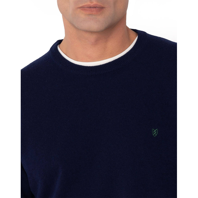 Product THE BOSTONIANS KNITTED LAMBSWOOL NECKLINE REGULAR FIT base image