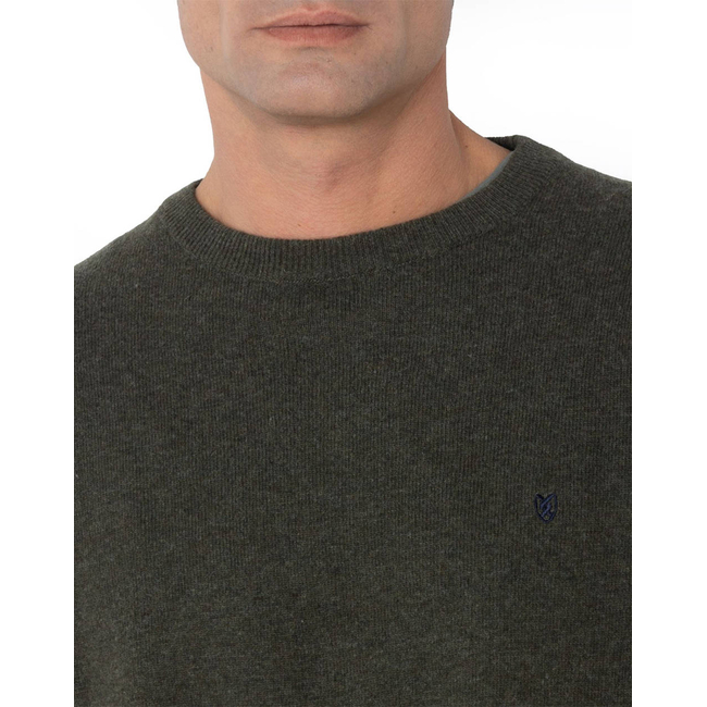 Product THE BOSTONIANS KNITTED LAMBSWOOL NECKLINE REGULAR FIT base image