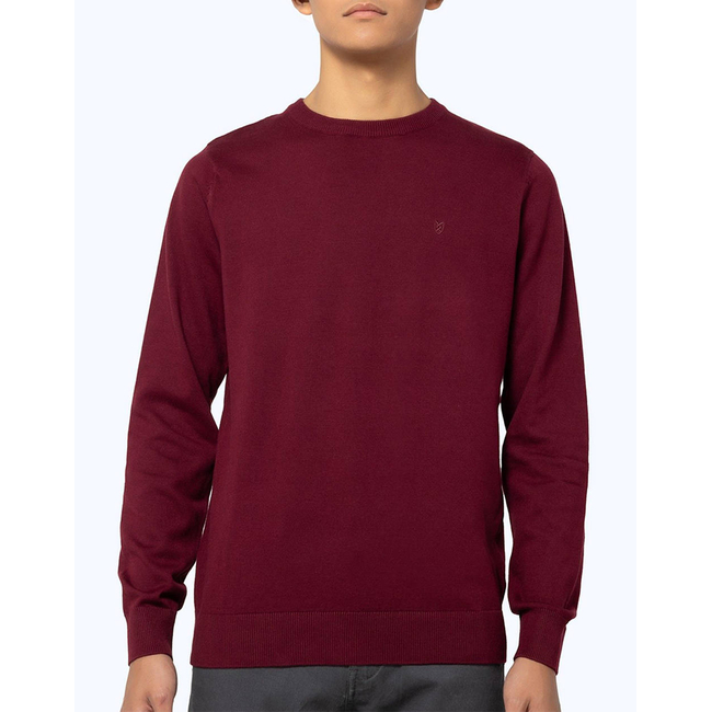 Product THE BOSTONIANS ΠΛΕΚΤΟ ΒΑΜΒΑΚΕΡΟ ΛΑΙΜΟΚΟΨΗ REGULAR FIT base image