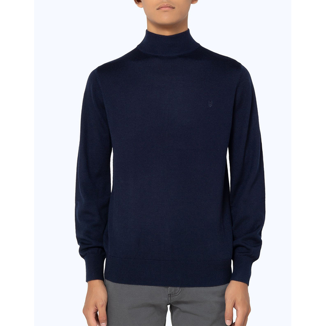 Product THE BOSTONIANS KNITTED MERINO SHIRT REGULAR FIT base image