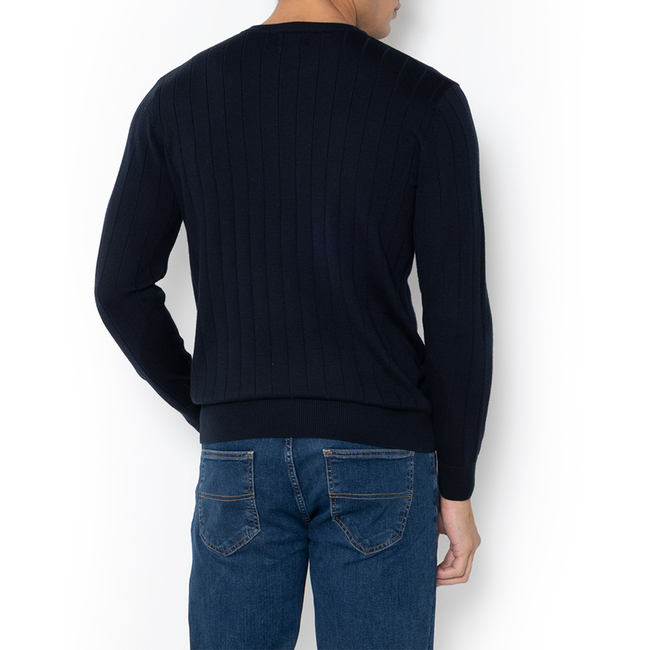 Product THE BOSTONIANS ΠΛΕΚΤΟ MERINO ΛΑΙΜΟΚΟΨΗ REGULAR FIT base image