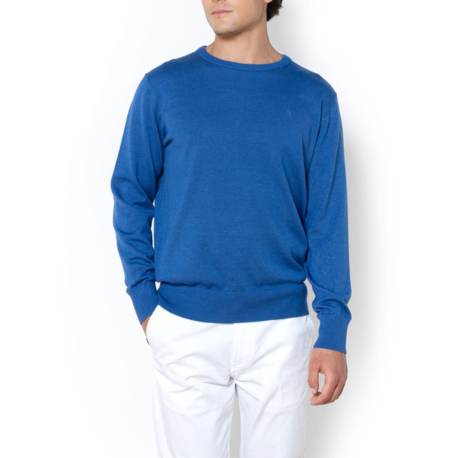 Product THE BOSTONIANS ΠΛΕΚΤΟ ΒΑΜΒΑΚΕΡΟ ΛΑΙΜΟΚΟΨΗ REGULAR FIT base image