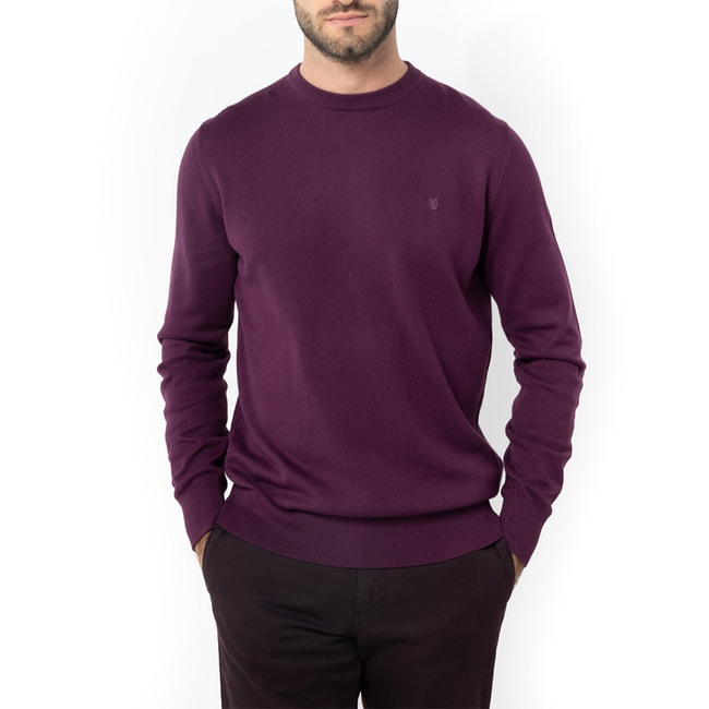 Product THE BOSTONIANS ΠΛΕΚΤΟ ΒΑΜΒΑΚΕΡΟ ΛΑΙΜΟΚΟΨΗ REGULAR FIT base image