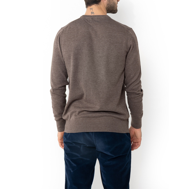 Product THE BOSTONIANS ΠΛΕΚΤΟ ΒΑΜΒΑΚΕΡΟ ΛΑΙΜΟΚΟΨΗ REGULAR FIT base image