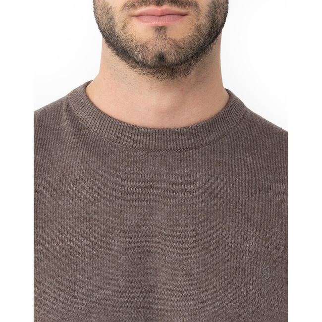 Product THE BOSTONIANS ΠΛΕΚΤΟ ΒΑΜΒΑΚΕΡΟ ΛΑΙΜΟΚΟΨΗ REGULAR FIT base image