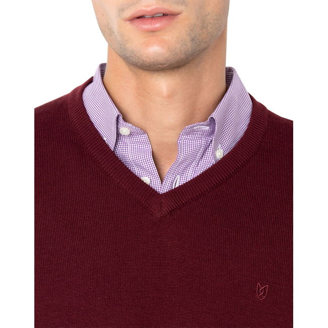 Product THE BOSTONIANS ΠΛΕΚΤΟ MERINO ΑΜΑΝΙΚΟ REGULAR FIT base image
