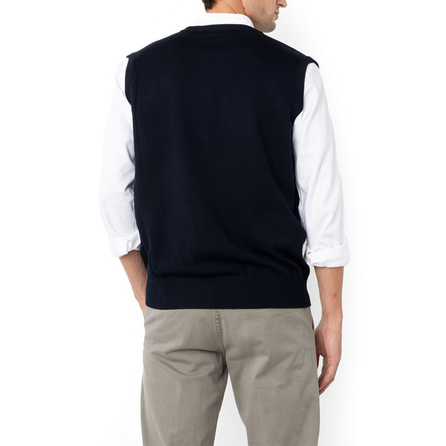 Product THE BOSTONIANS KNITTED MERINO SLEEVELESS REGULAR FIT base image