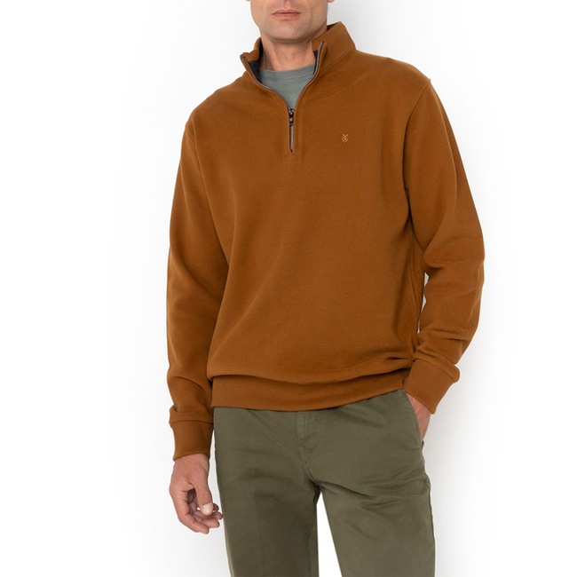 Product THE BOSTONIANS ΦΟΥΤΕΡ ΒΑΜΒΑΚΕΡΟ HALF ZIP REGULAR FIT base image