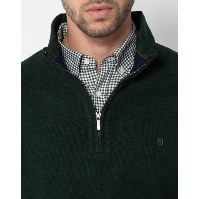 Product THE BOSTONIANS ΦΟΥΤΕΡ ΒΑΜΒΑΚΕΡΟ HALF ZIP REGULAR FIT base image