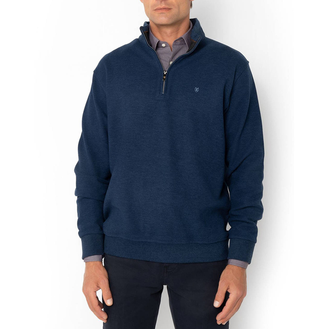 Product THE BOSTONIANS COTTON SWEATSHIRT HALF ZIP REGULAR FIT base image